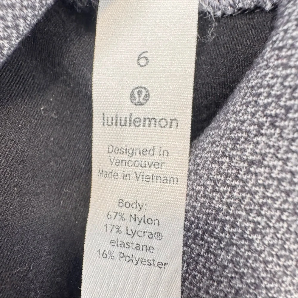 Lululemon Align Legging Women's Size 6 Gray Stretch High-Rise Pant 24" Yoga Gym - Picture 3 of 11